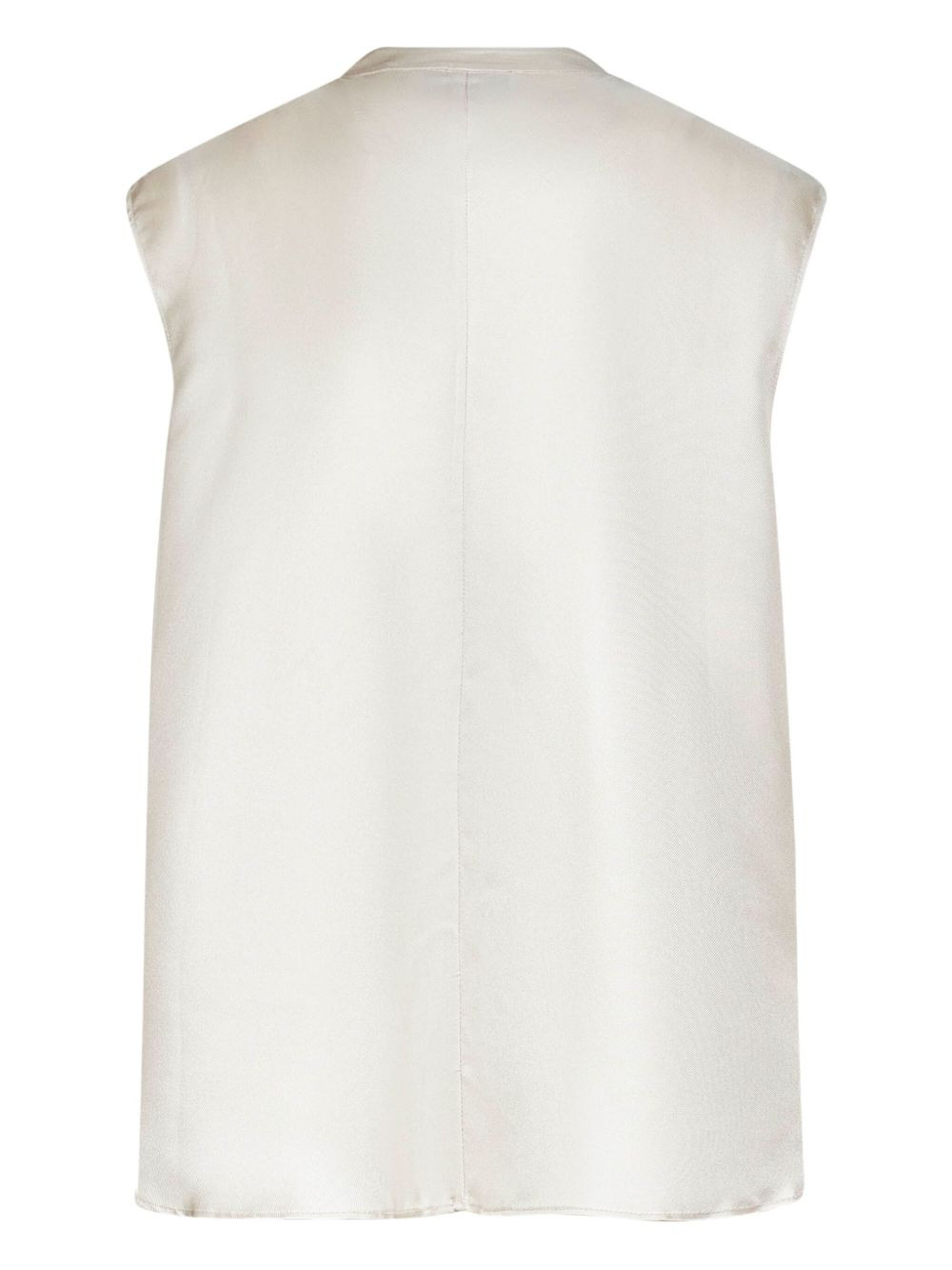 Sade draped silk top - 2