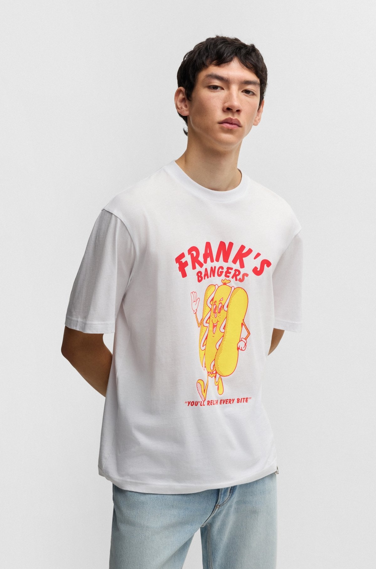 COTTON-JERSEY REGULAR-FIT T-SHIRT WITH SEASONAL ARTWORK - 2