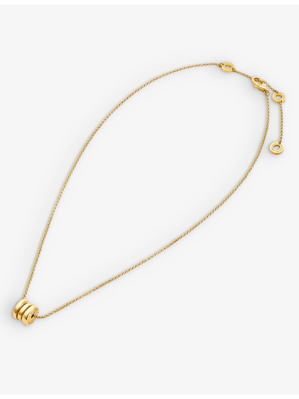 B.zero1 mini 18ct yellow-gold pendant necklace - 2