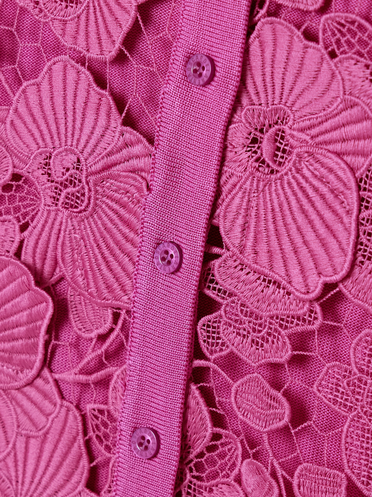 Guipure Lace-paneled Silk-blend Cardigan - 5