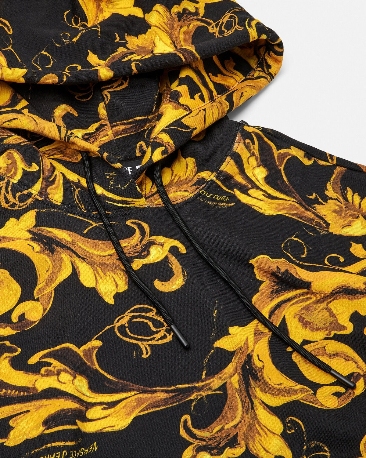 Porcelain Barocco Crop Hoodie - 2