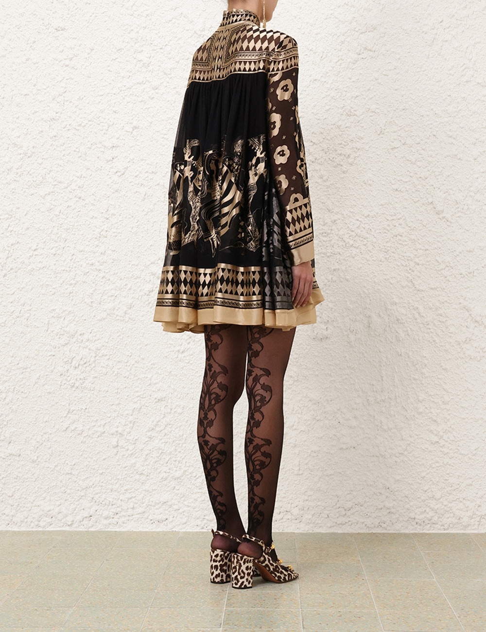 【Zimmermann】Illustration Otto printed gown Zimmermann Illustration Otto printed gown Zimmermann
