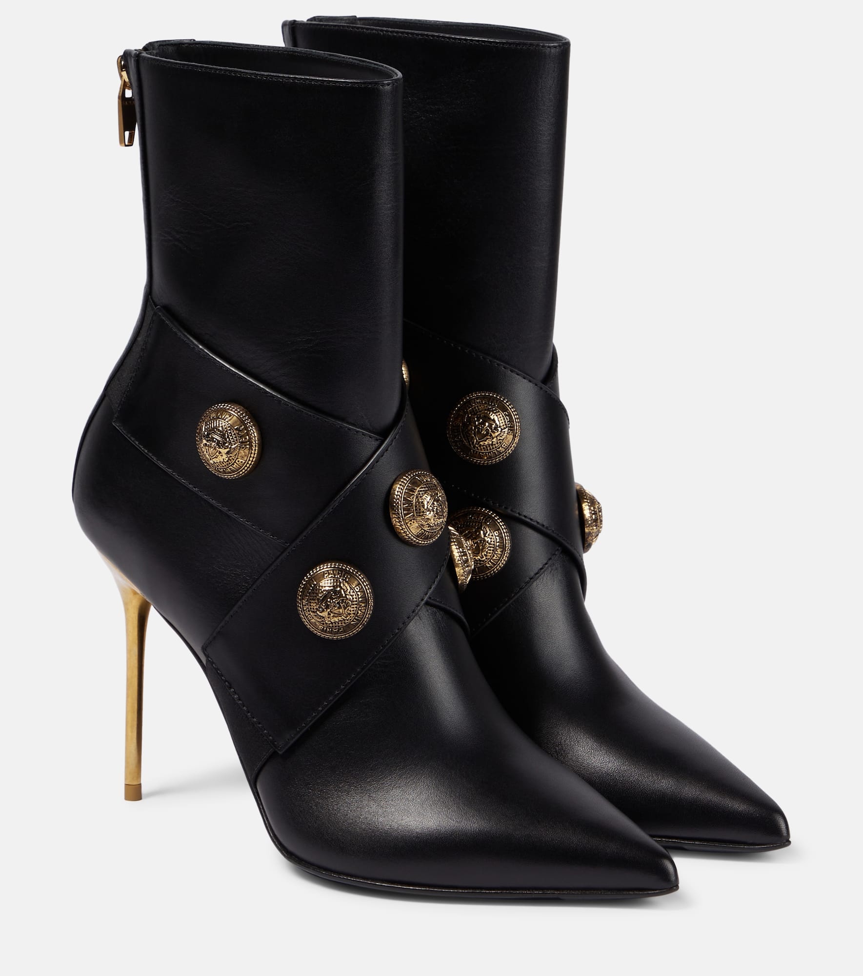 Alma leather ankle boots - 1