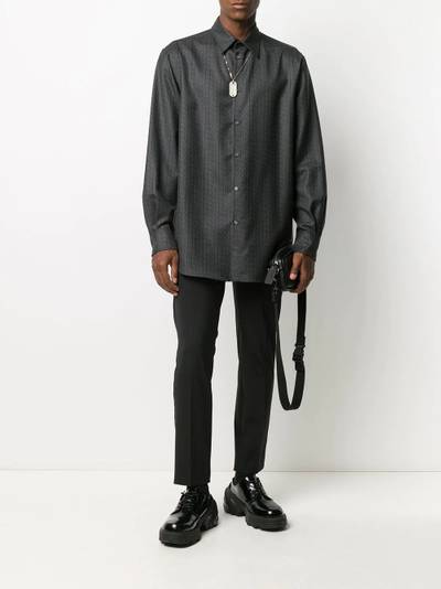 Valentino VLTN-print wool shirt outlook