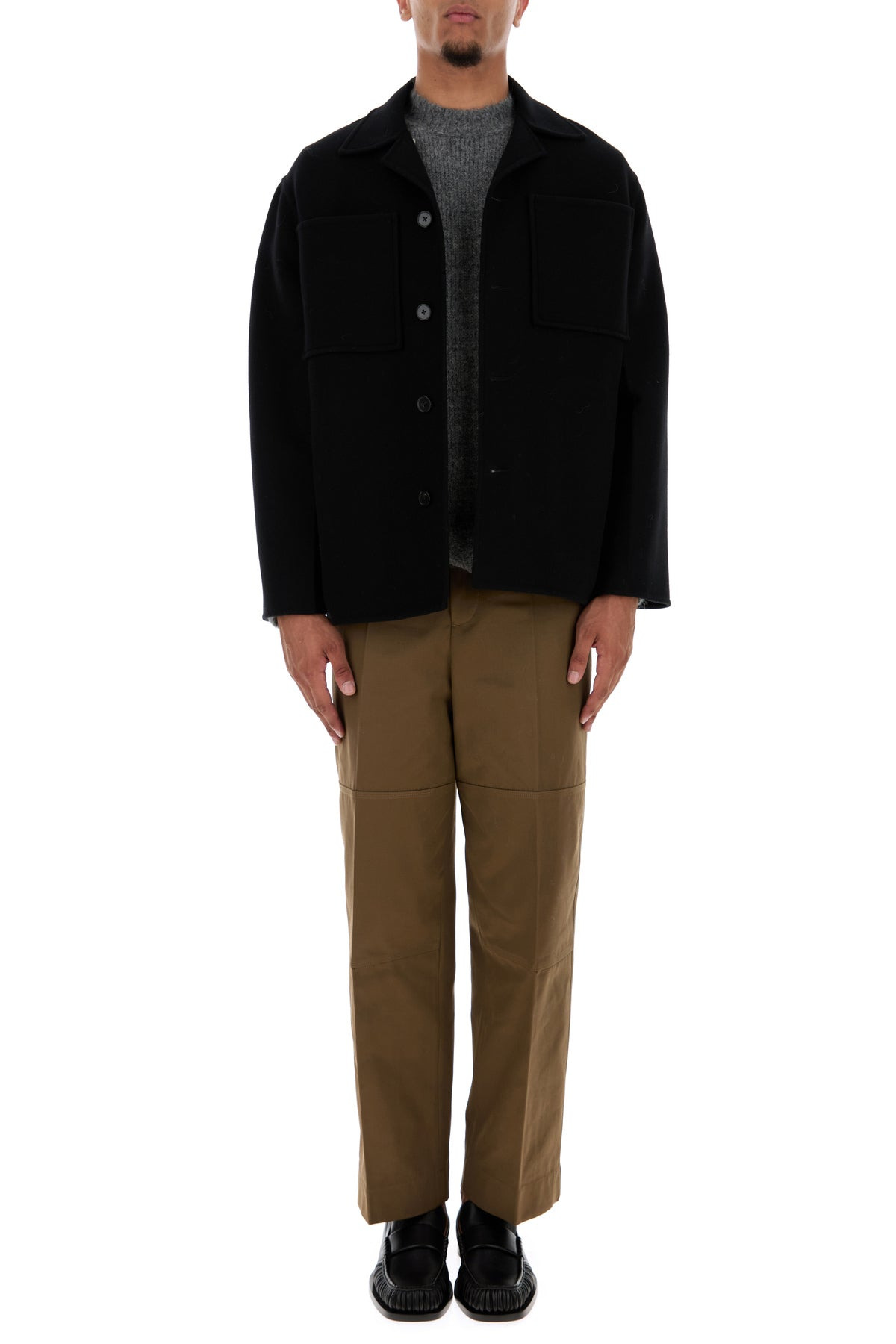 Brown twill pant - 6
