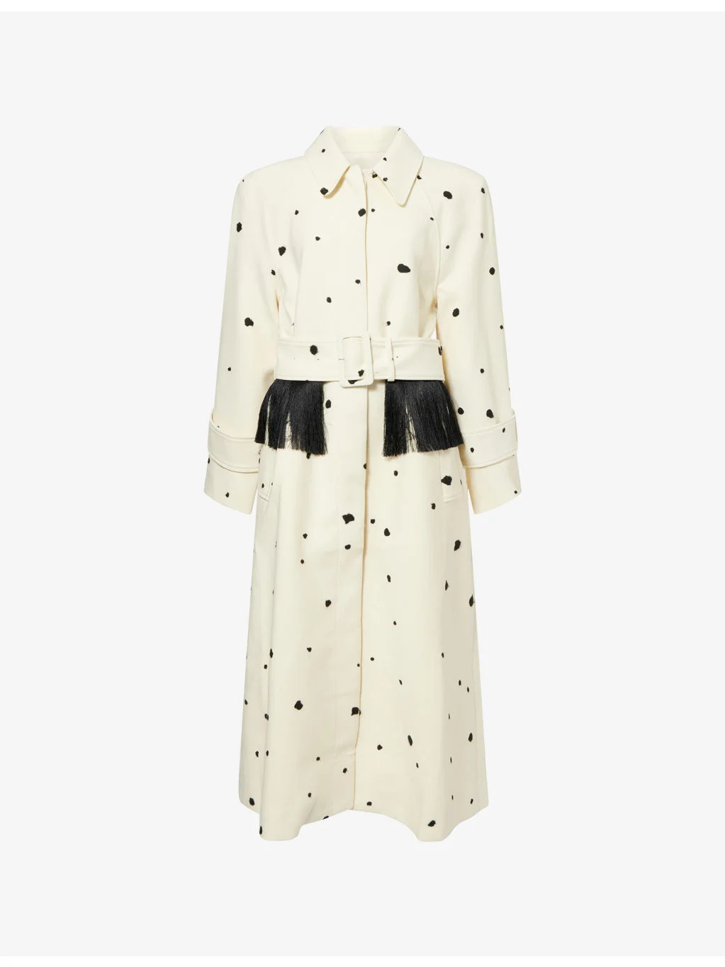 Ponza Belted Woven Coat - 1
