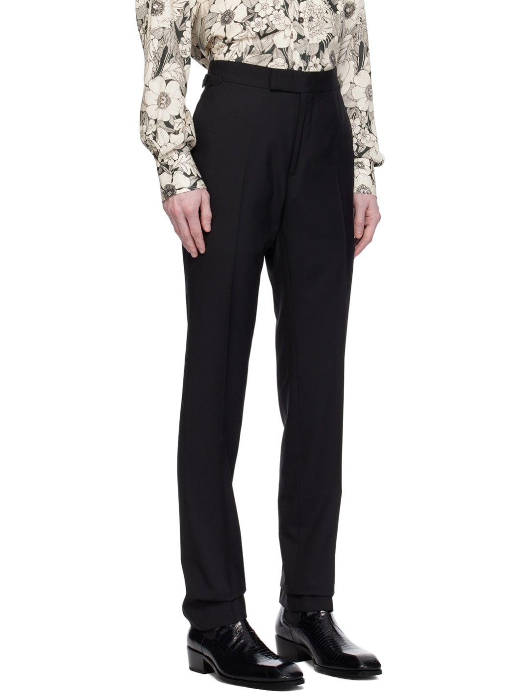 Black Shelton Trousers - 2