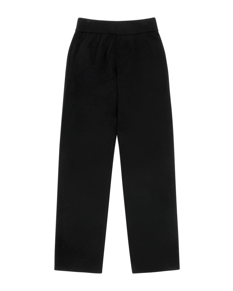 KNIT LOUNGE PANT BLACK 4