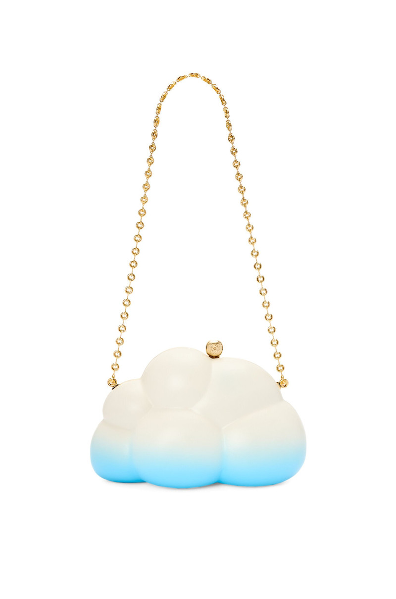 Cloud clutch in nappa lambskin 5