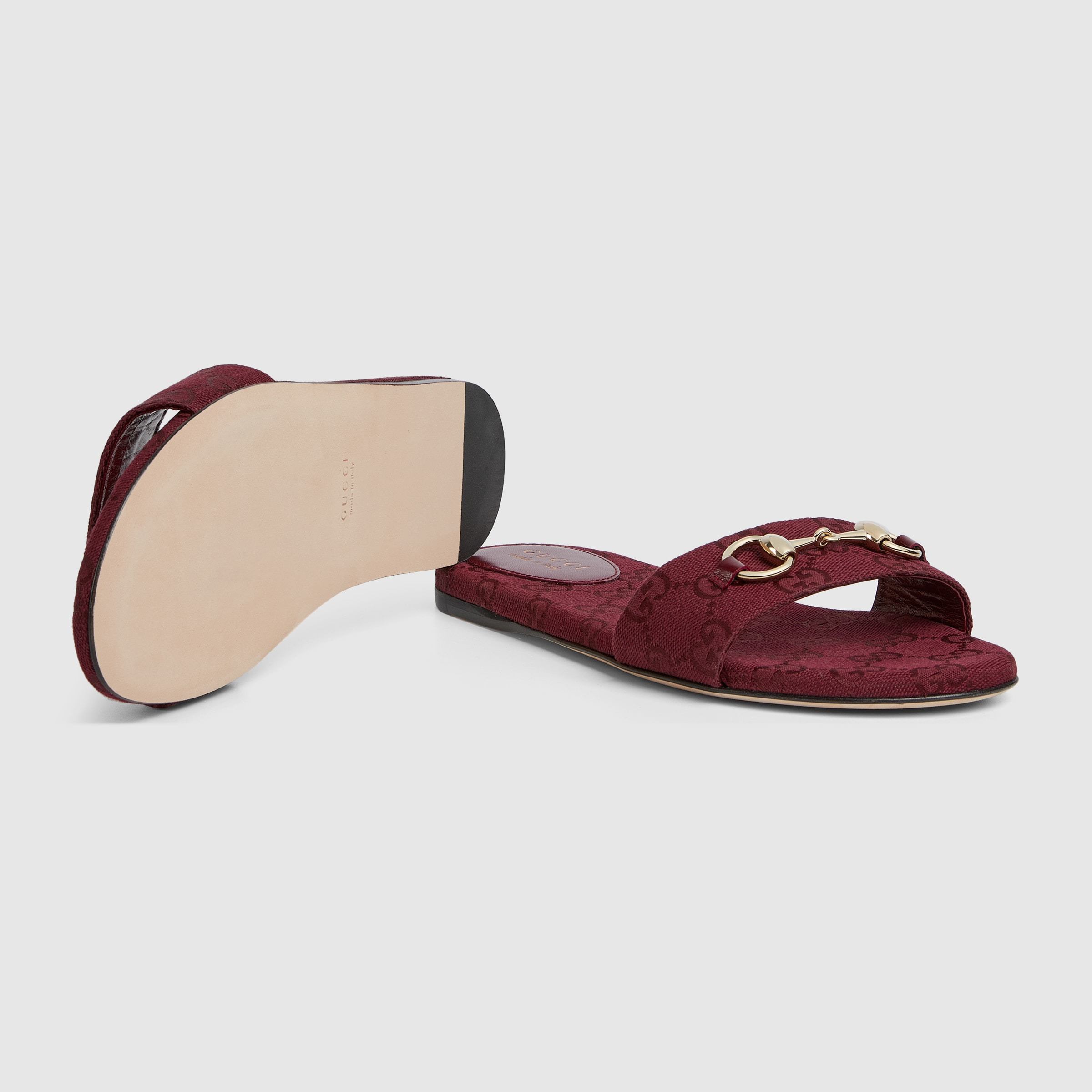 Women's slide sandal with Horsebit - 6