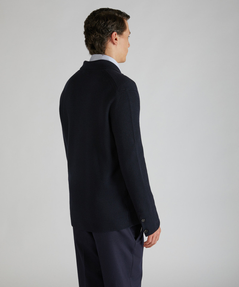 Slim-fit Merino Wool Jacket 3