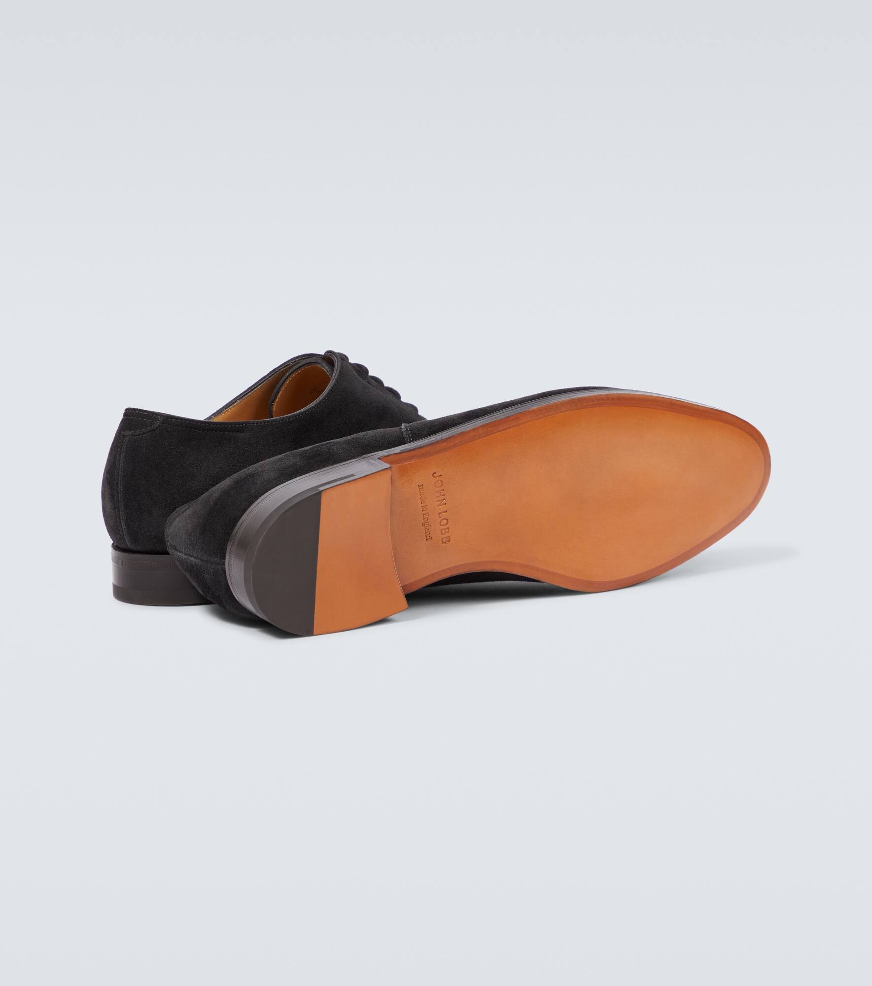 City II suede Derby shoes - 7