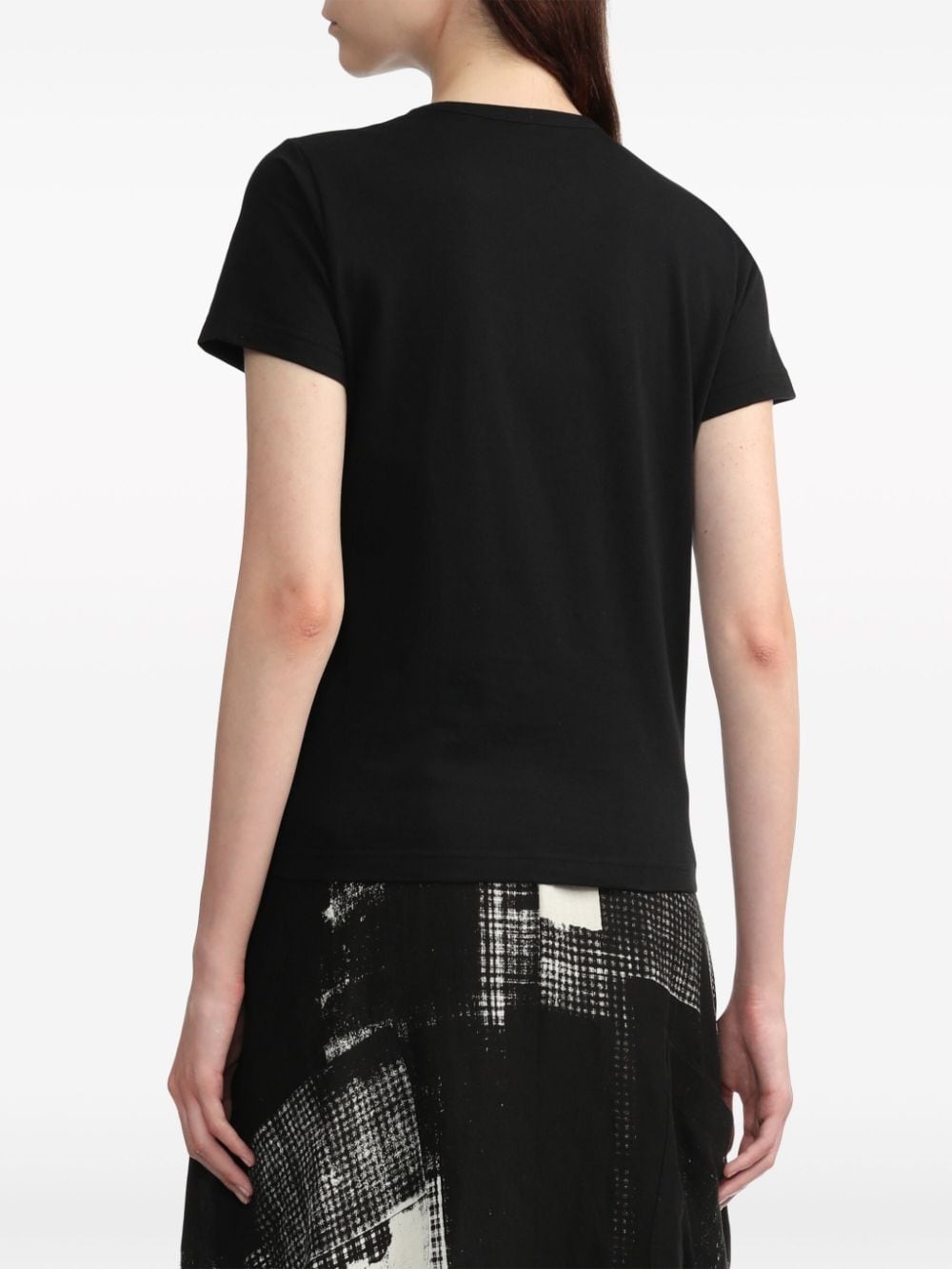 logo-print cotton T-shirt - 4