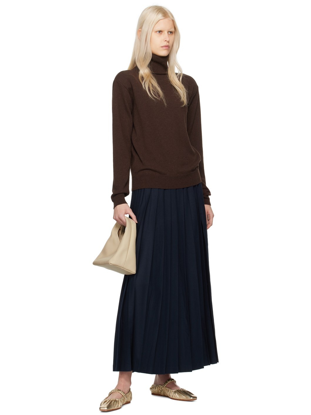 Navy Bailey Maxi Skirt - 4