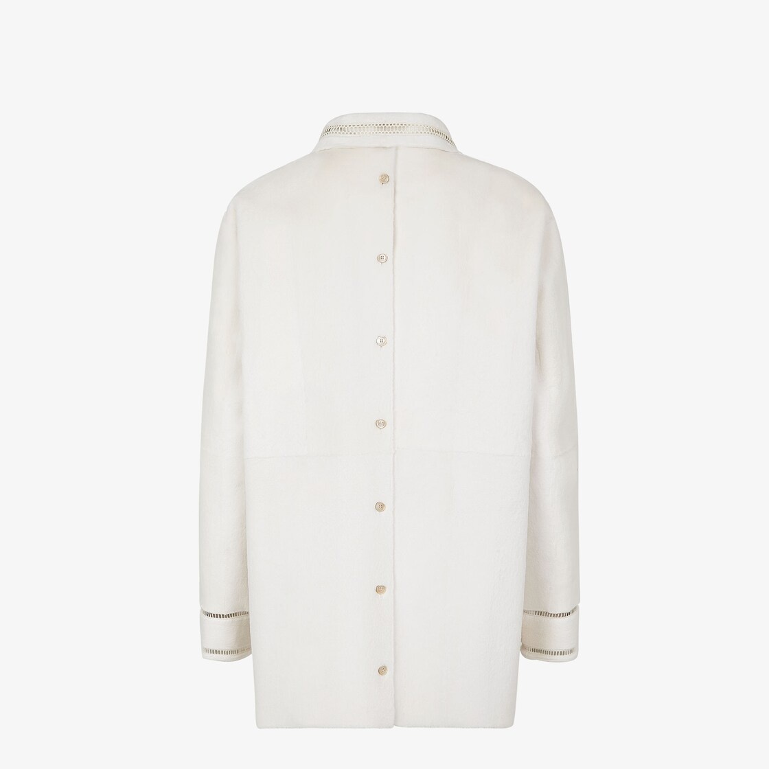 White mink shirt - 2
