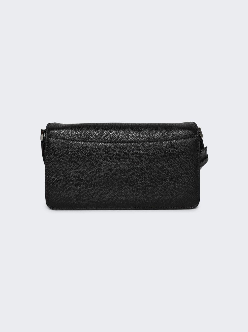 Leather Belt Bag Black - 5
