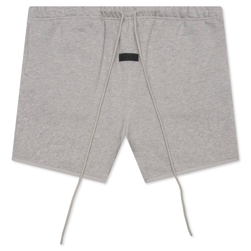 SWEATSHORT - DARK HEATHER OATMEAL - 1