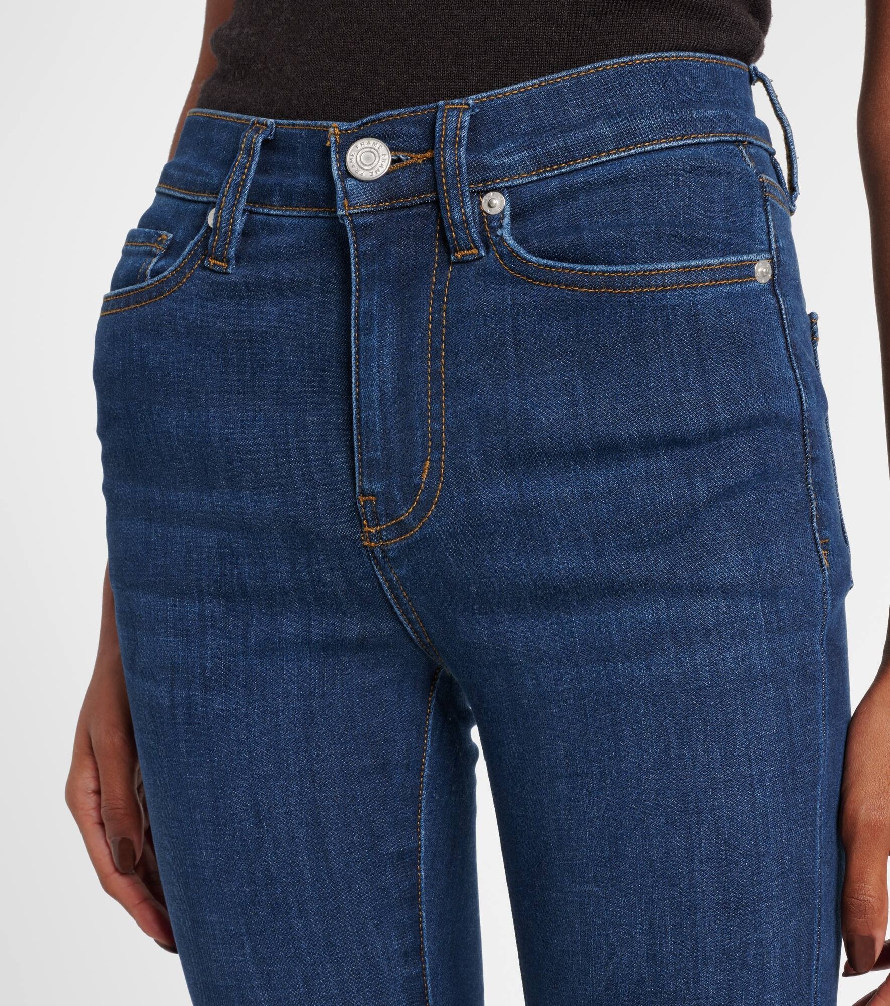 Le high-rise skinny jeans - 4