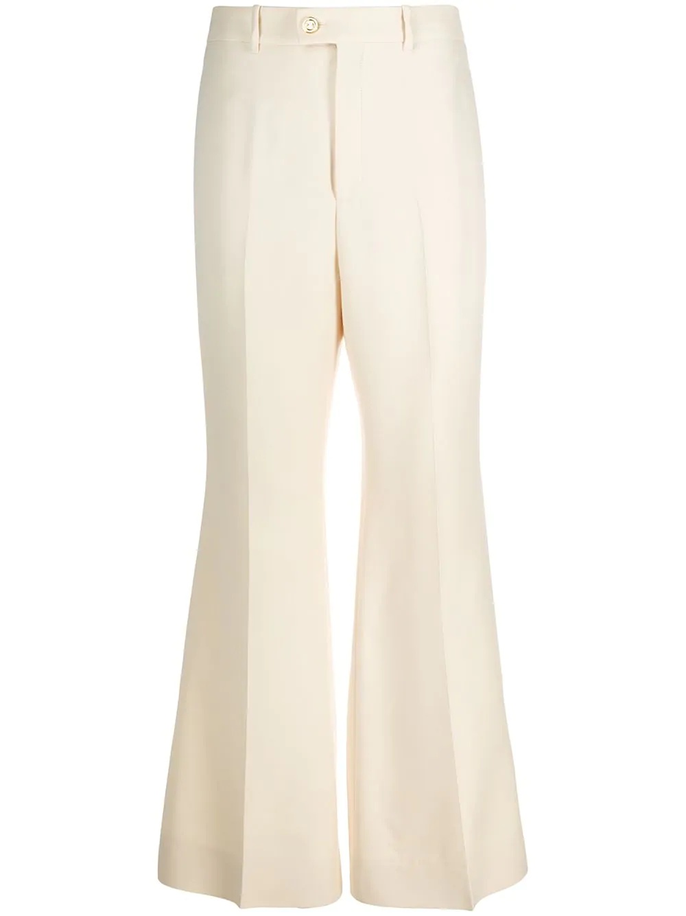 flared tailored trousers - 1