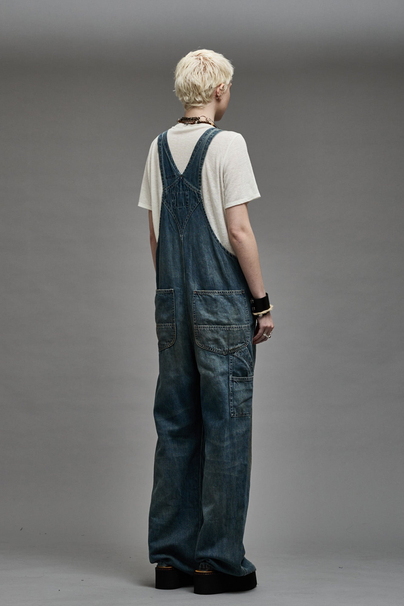 DAMON OVERALL - WEBER LINEN INDIGO - 5
