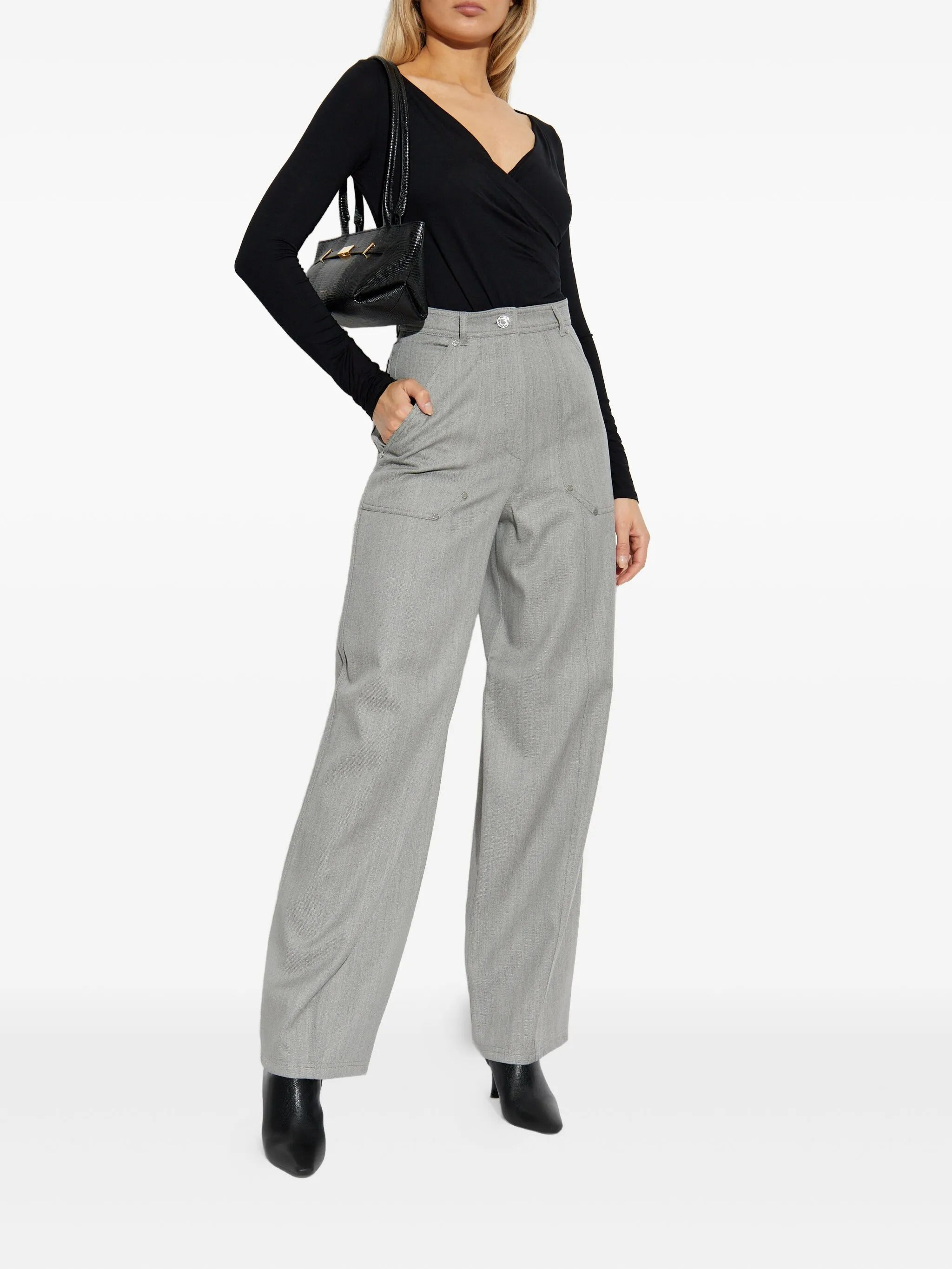 Max Mara Abetaia Seam-detail Trousers - 4