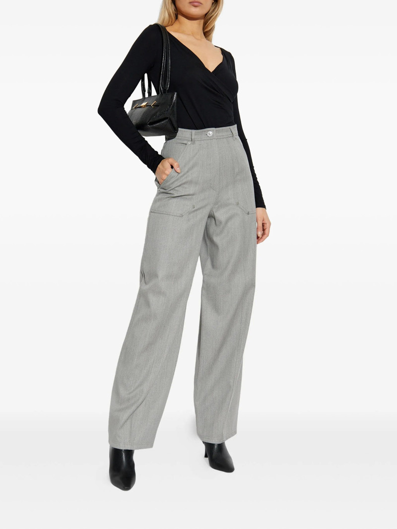 Max Mara Abetaia Seam-detail Trousers 4