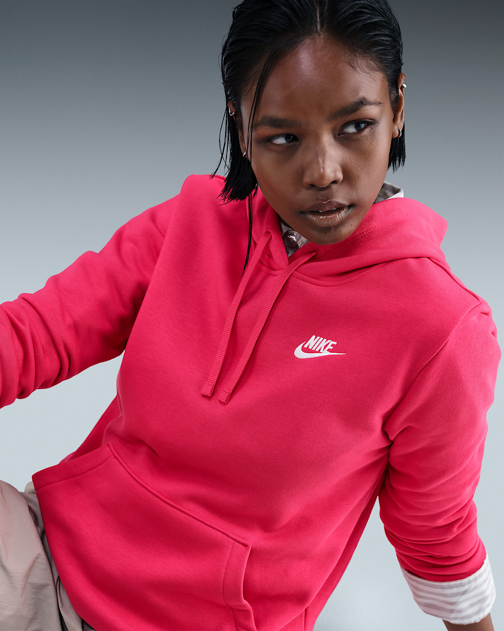 Nike Sportswear Club Fleece Women's Pullover Hoodie - 3