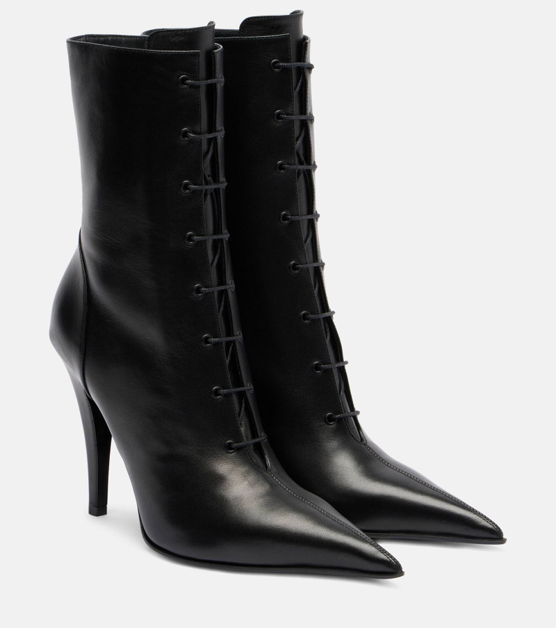 Leather ankle boots 1