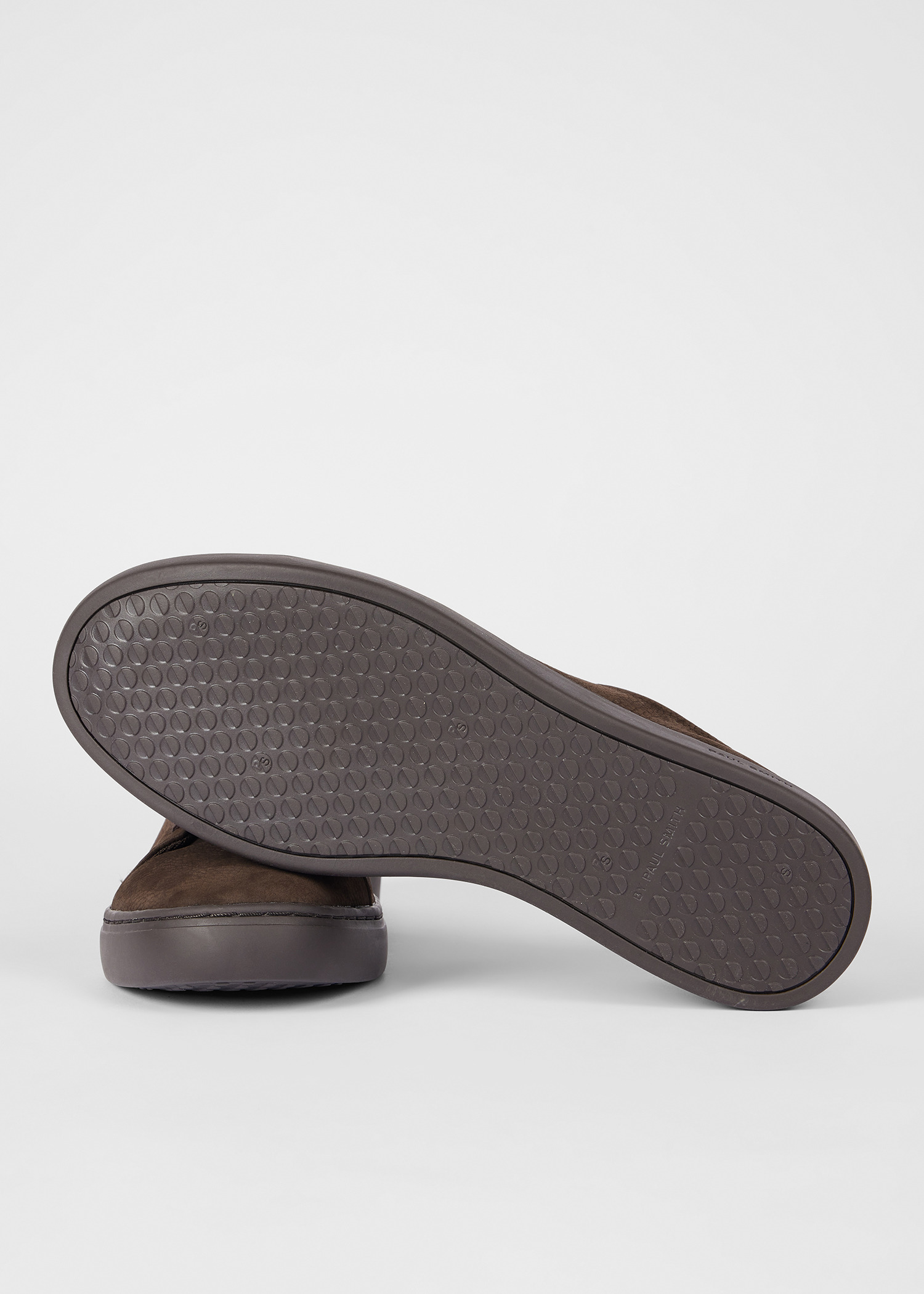 Chocolate Brown Nubuck 'Lee' Trainers - 2