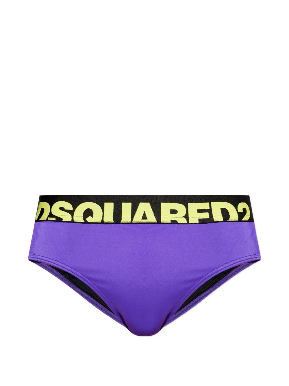 logo-waistband swimming trunks - 1