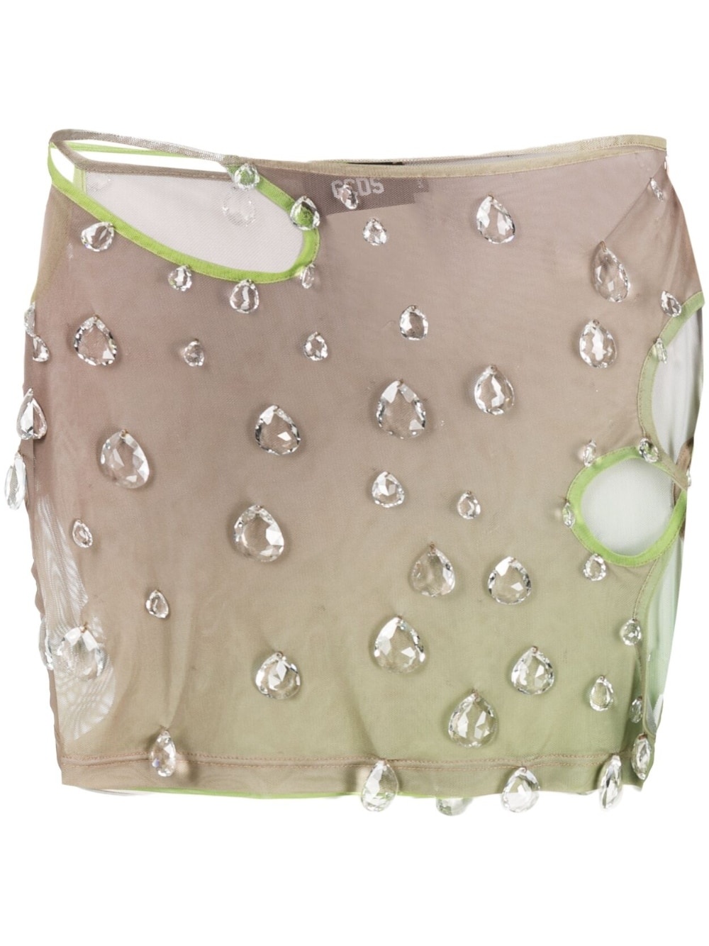 Sita Drops crystal-embellished miniskirt - 1