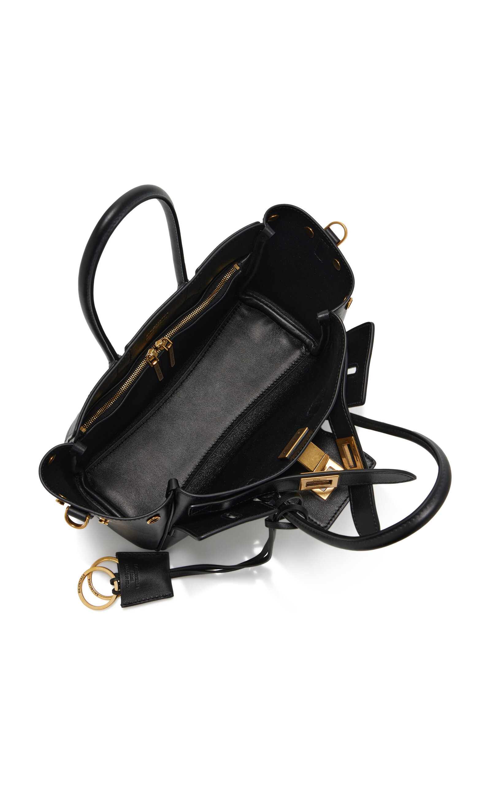 Bel Air Mini Leather Carry-All Bag black - 6
