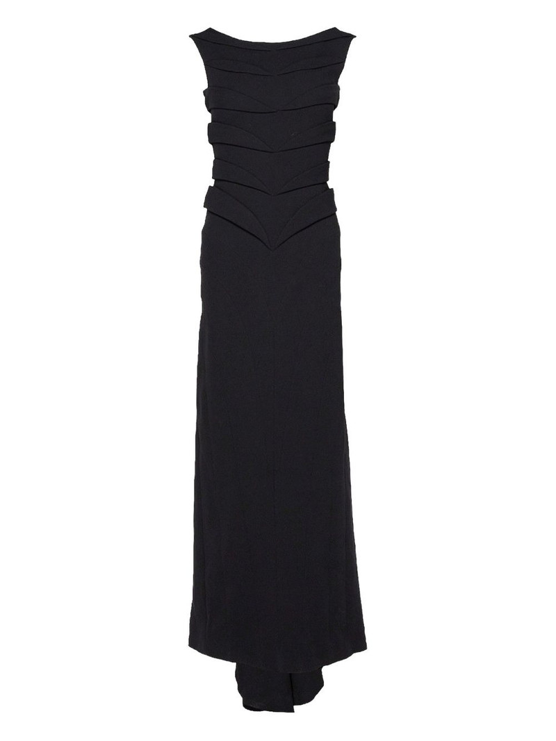 pleated gown 1