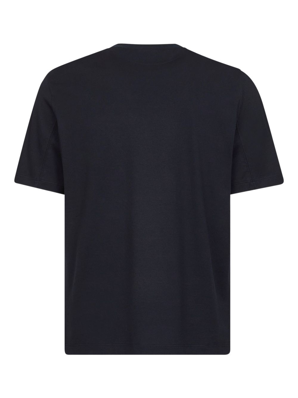 ribbed crewneck short-sleeve T-shirt - 2