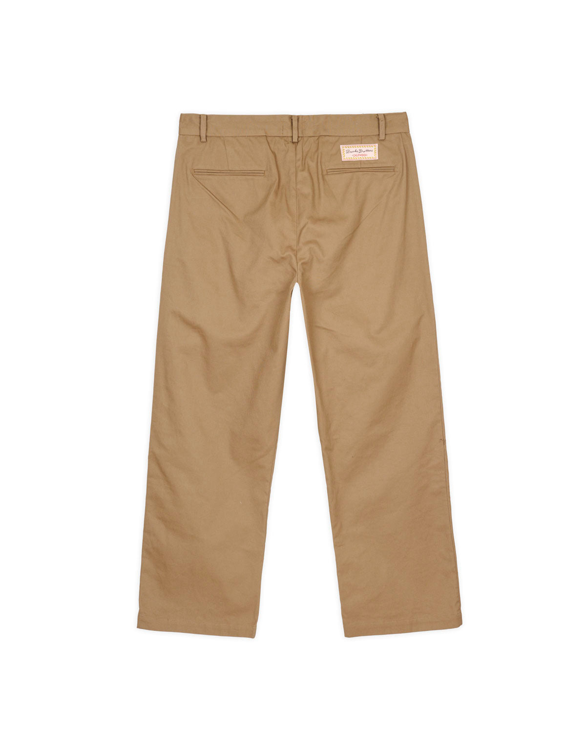 Brooks Brothers California Pleated Chino Trouser - Desert - 2
