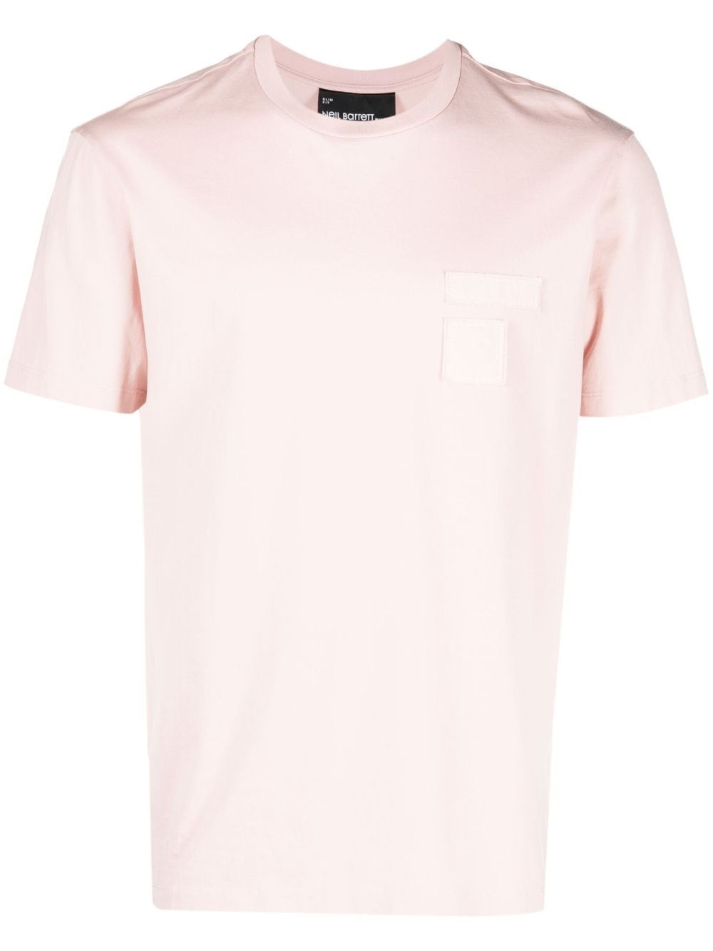 tonal logo-patch T-shirt - 1
