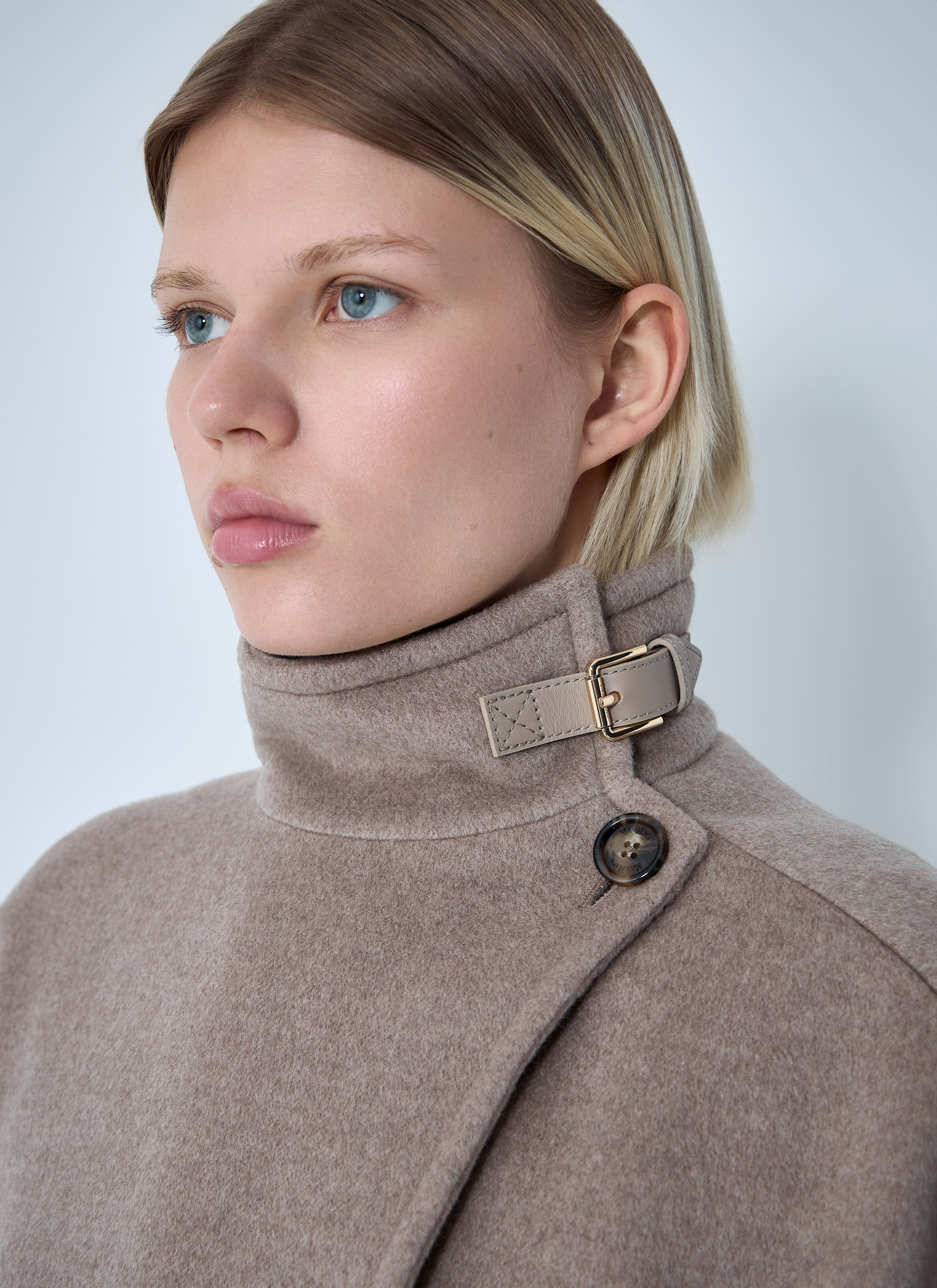 Max Mara Women Cashmere Logo Motif Poncho - 5