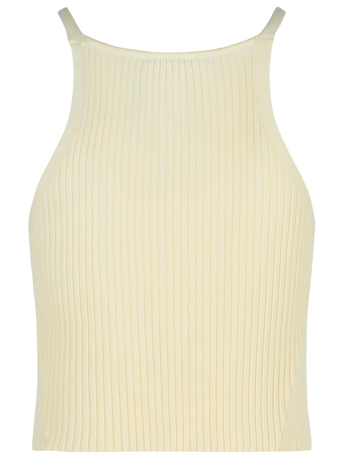 Courreges Ivory Viscose Blend Top Women - 3
