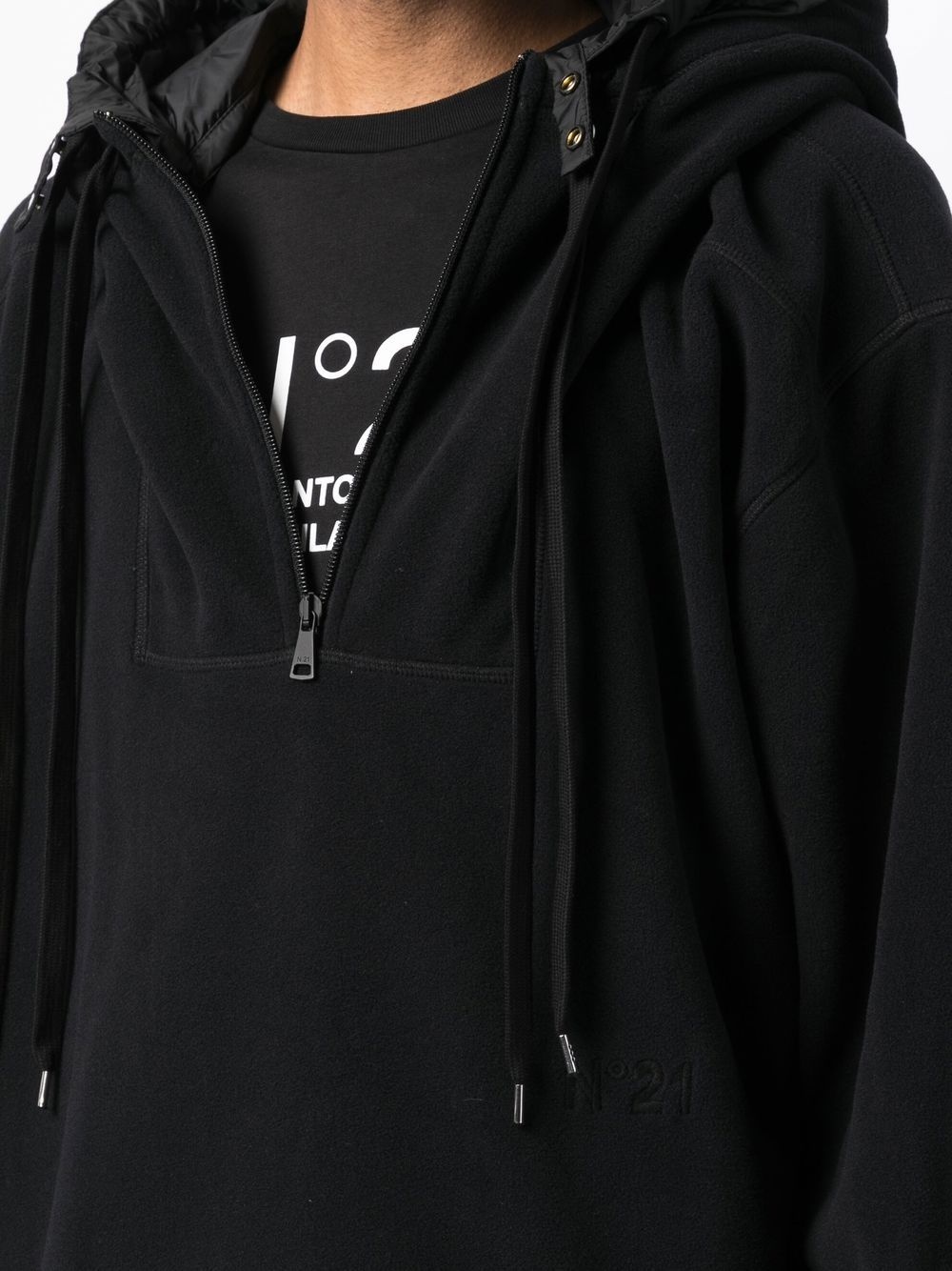 oversized drawstring hoodie - 5