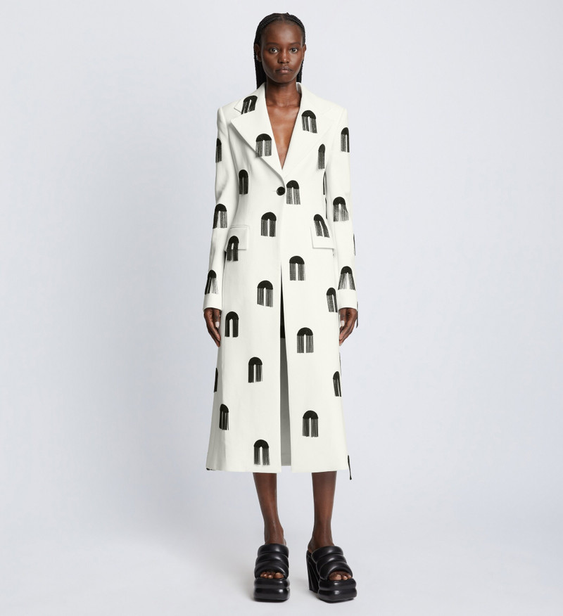 Proenza Schouler Embellished Coat outlook