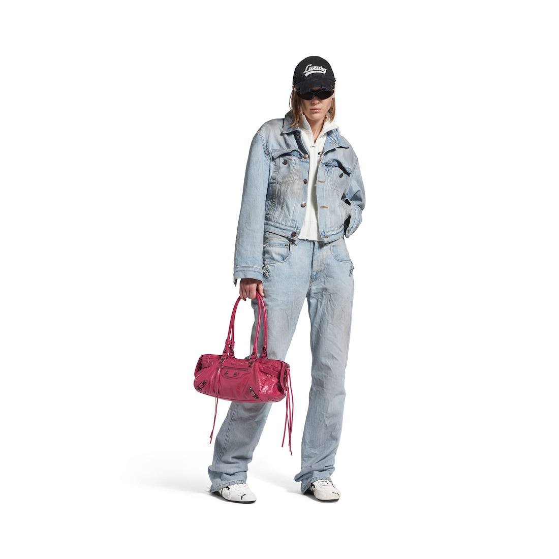 Women's Le City Bag East-west in Framboise - 7