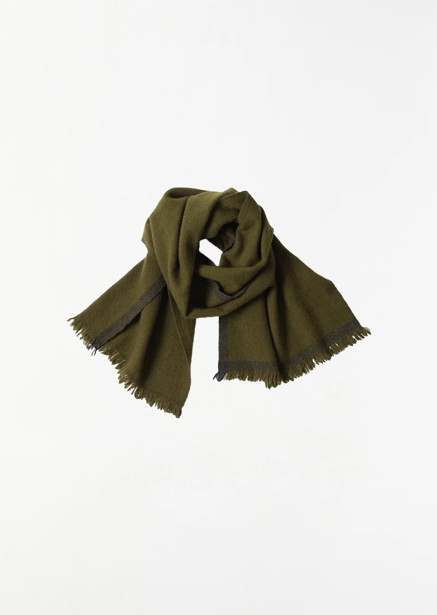 Selvedge Cashmere Scarf - 1