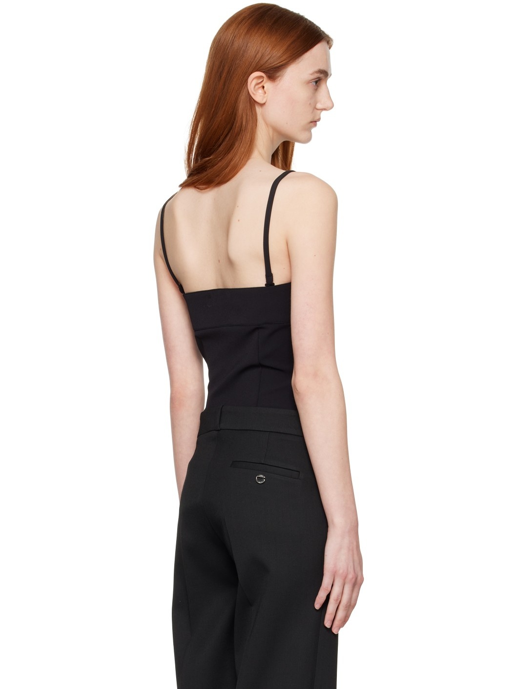 Black Square Bodysuit - 3