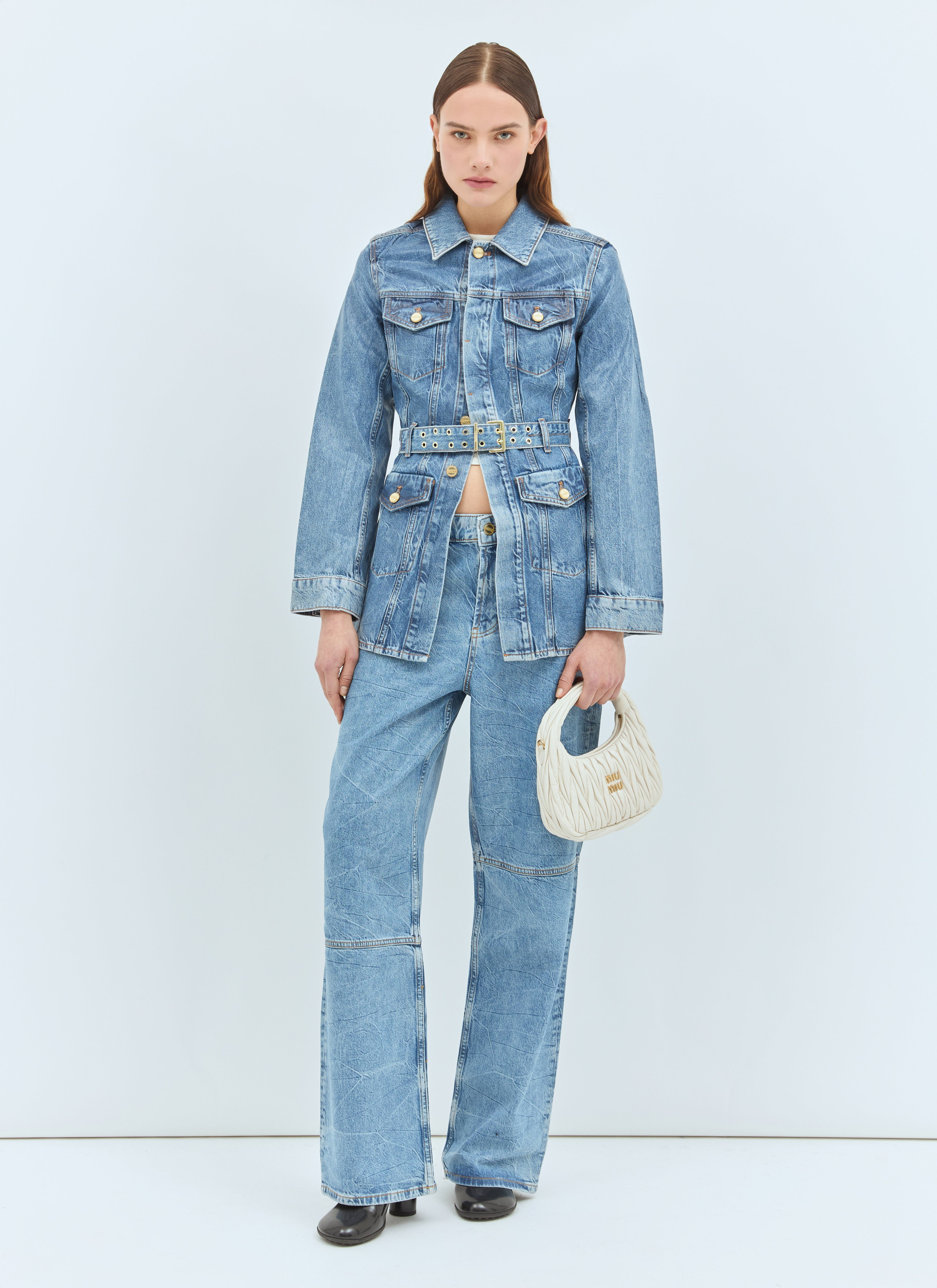 Ganni Women Foil Izey Jeans - 2