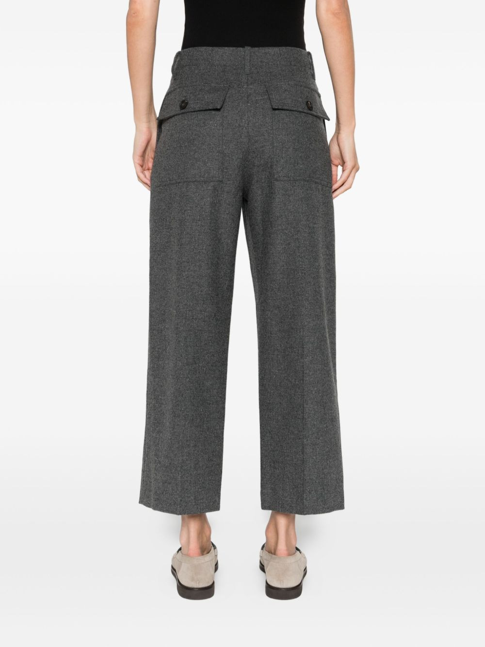 pleated trousers - 4