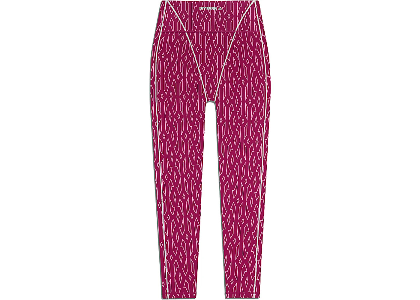 adidas Ivy Park Monogram Tights Bold Pink - 2