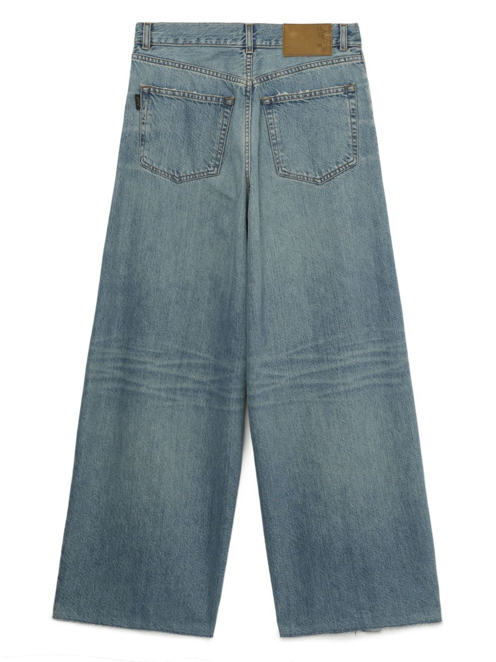 wide-leg jeans - 6