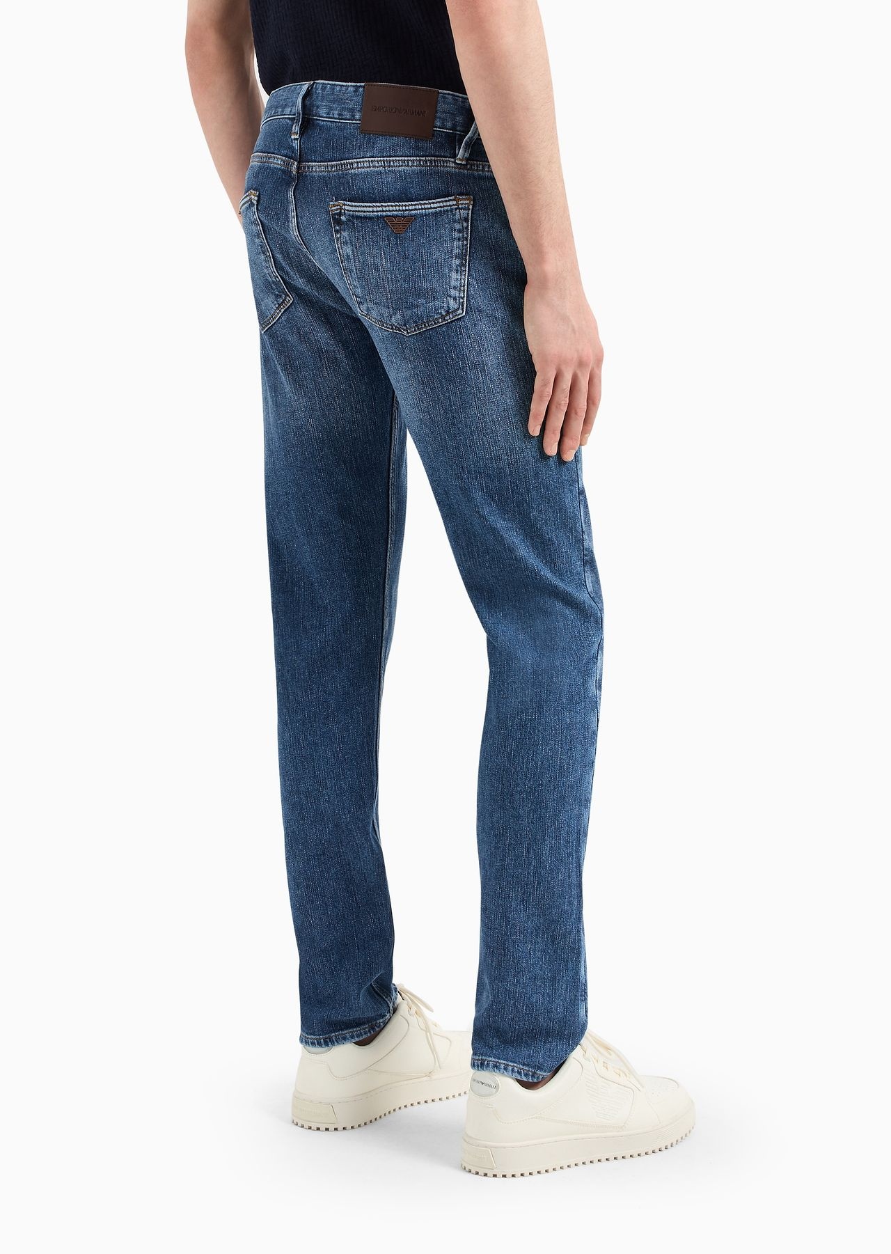 J75 slim-fit, worn-look denim jeans - 3
