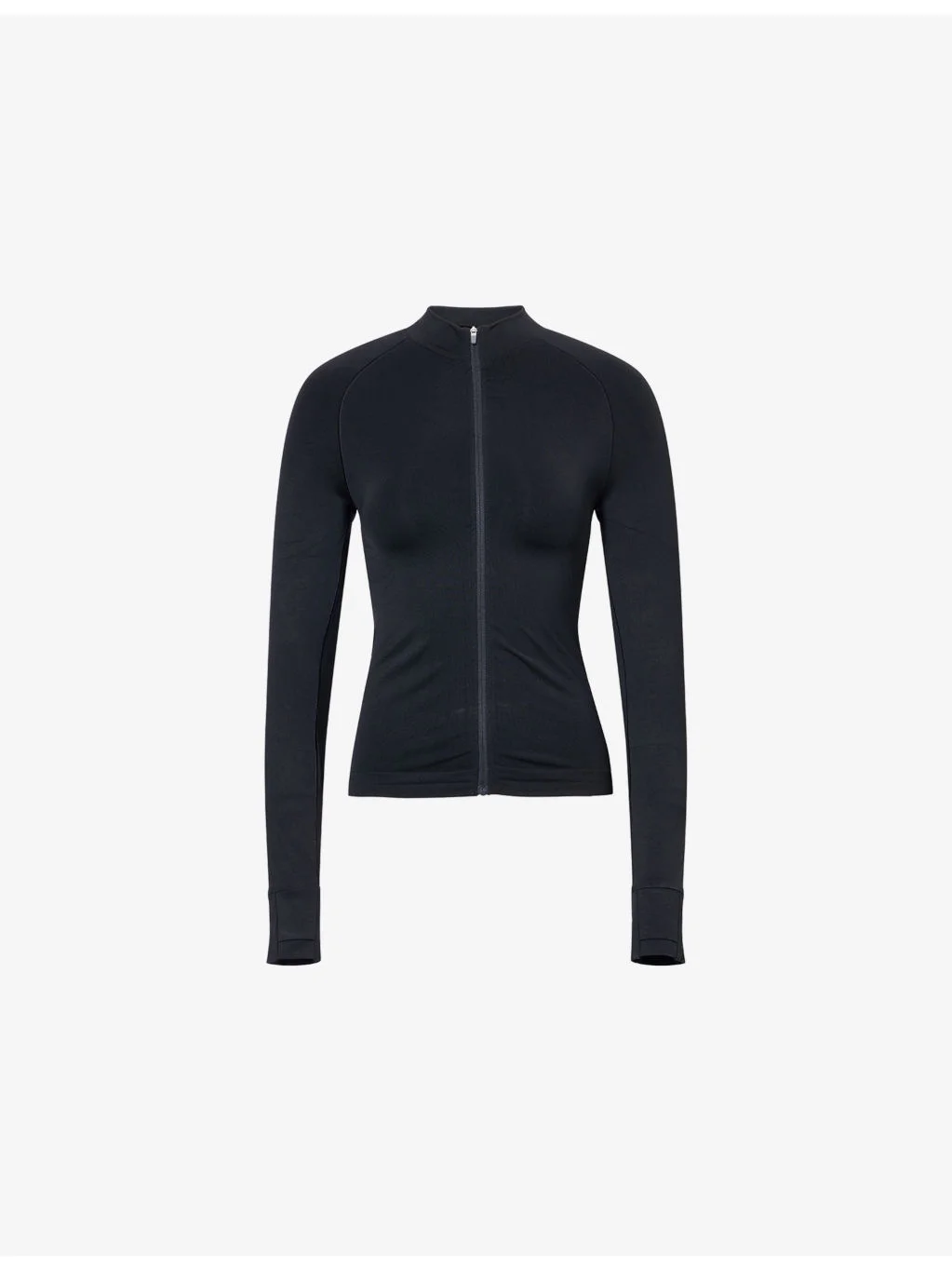 Seamless Zip-Up Workout Top - 1