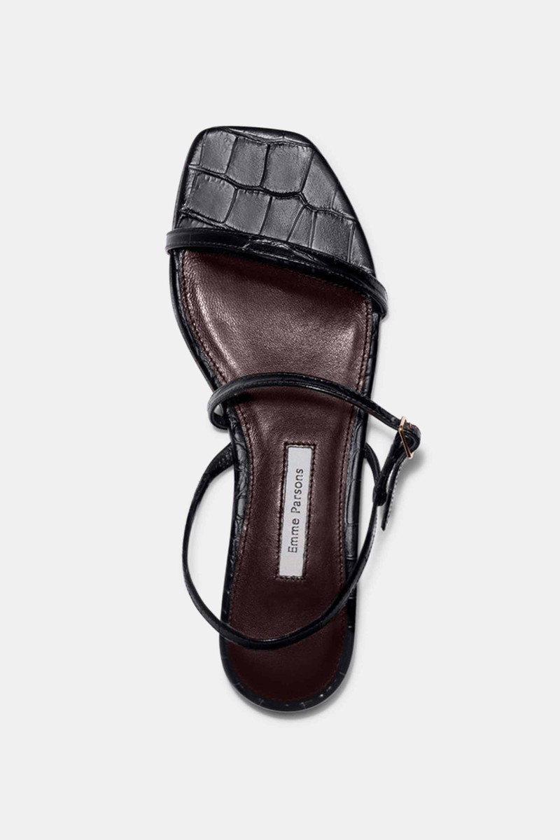 HOPE IN BLACK EMBOSSED CROC 3